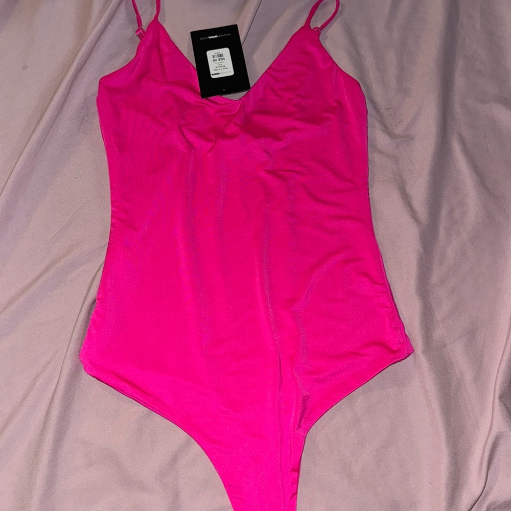 Fashion Nova Here To Stay Cami Bodysuit